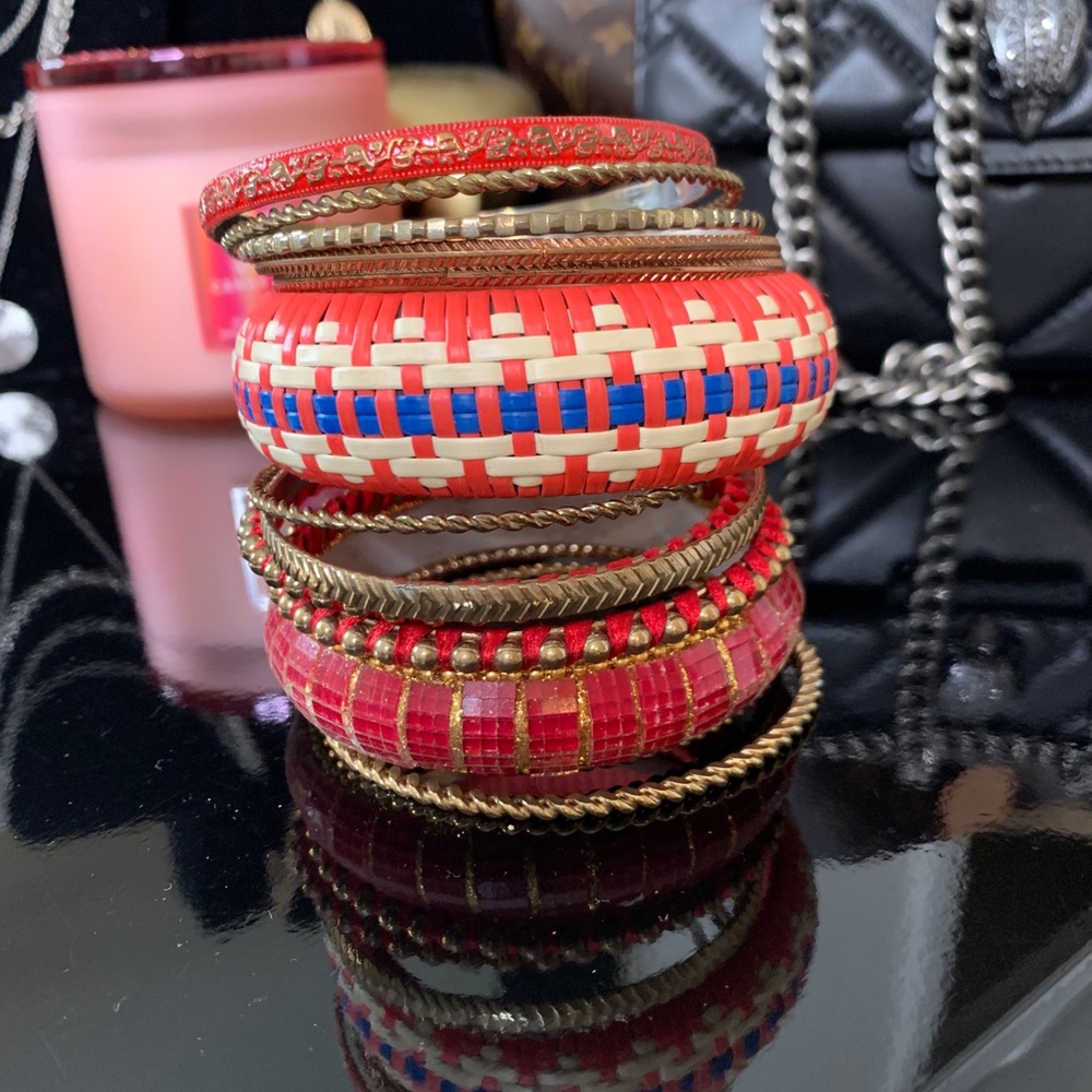 Multi-color Bangle Set!